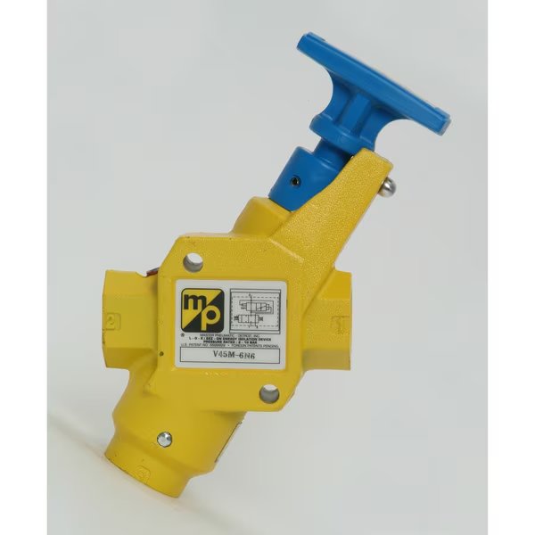 MANUAL LOCKOUT VALVE BSPP, Master Pneumatic, Mfr#: V45M-3N6W